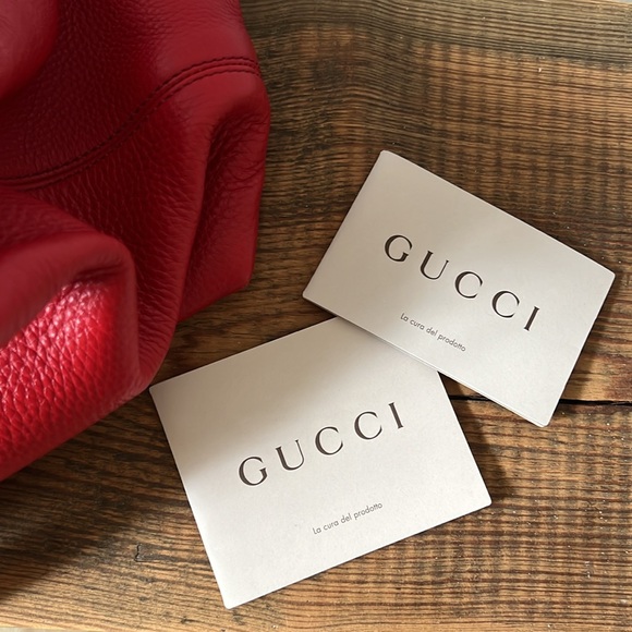 Red soho gucci chain tote bag - Picture 4 of 4